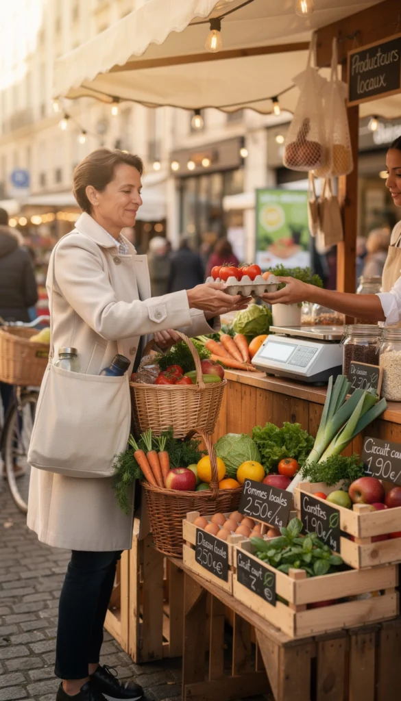 acheter des produits frais